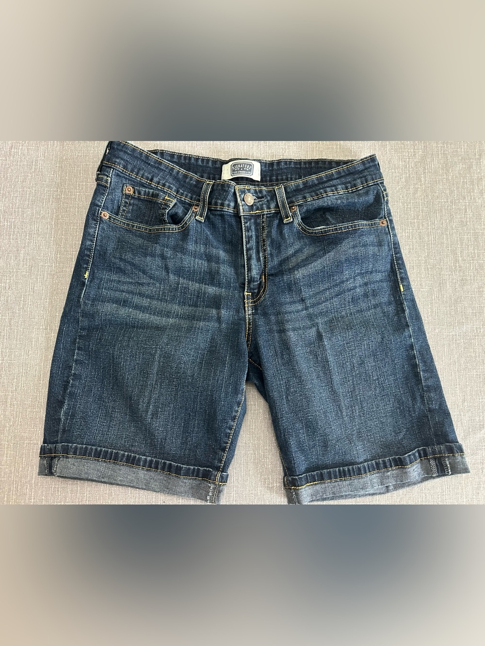 Signature Denim Men’s Blue Jean Shorts